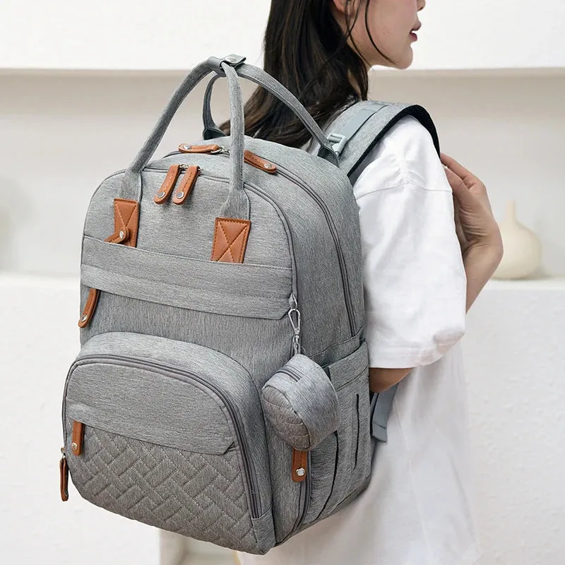Diaper Bag Backpack: Waterproof & Multifunction