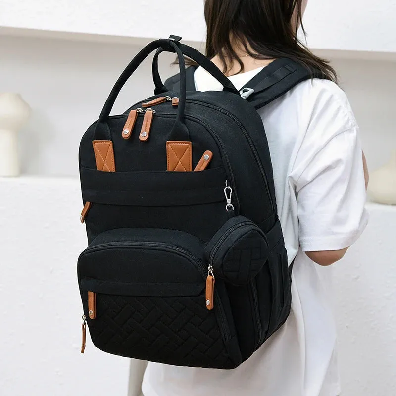 Diaper Bag Backpack: Waterproof & Multifunction