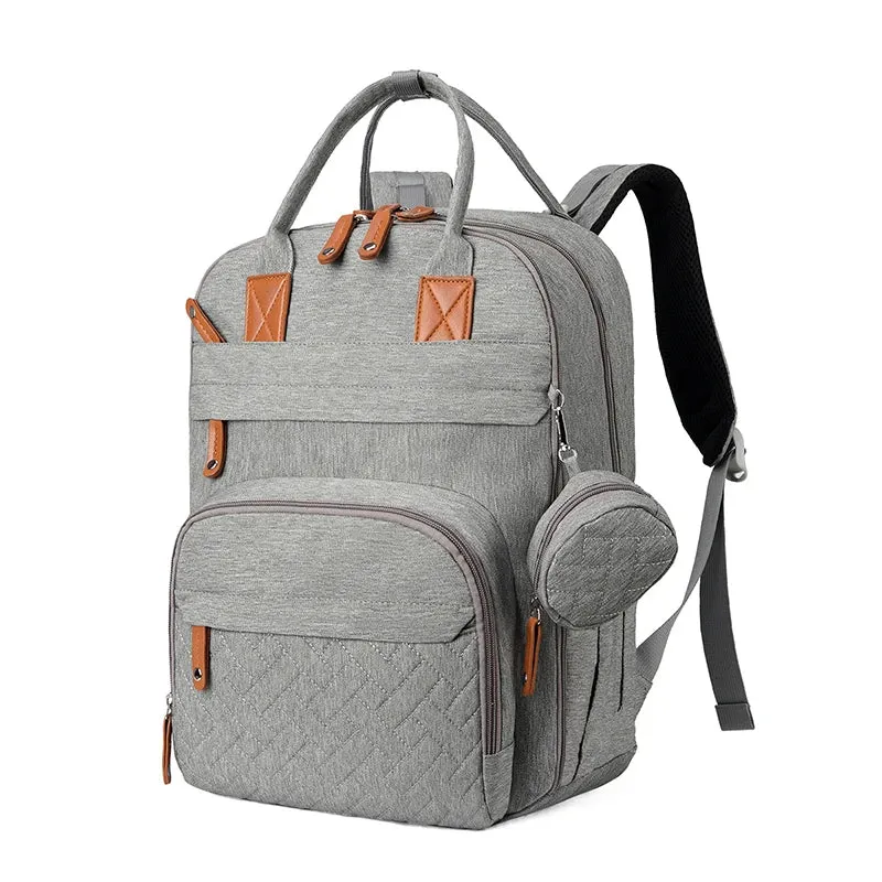 Diaper Bag Backpack: Waterproof & Multifunction