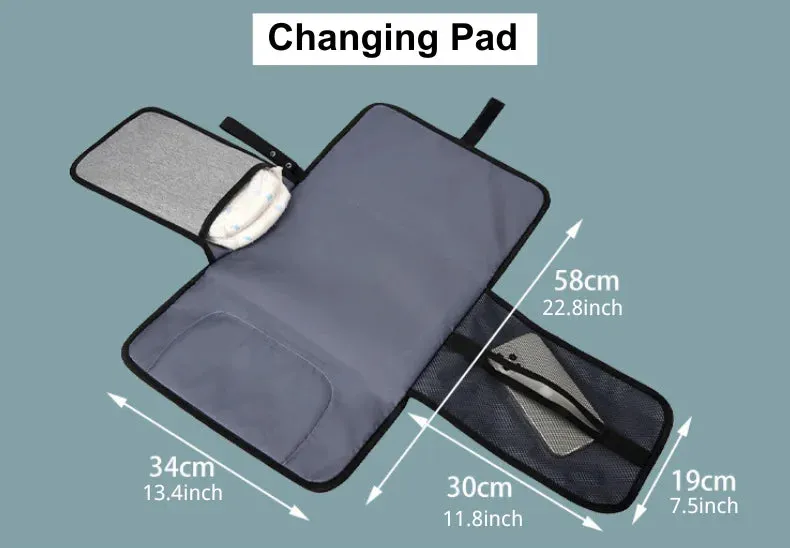 Diaper Bag Backpack: Waterproof & Multifunction