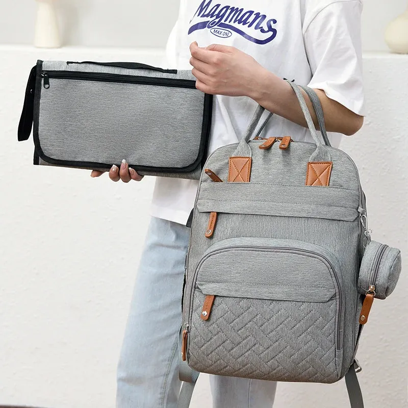 Diaper Bag Backpack: Waterproof & Multifunction