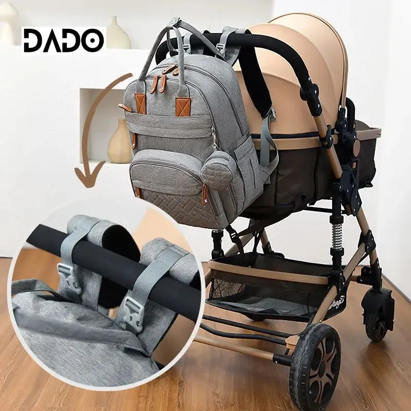 Diaper Bag Backpack: Waterproof & Multifunction