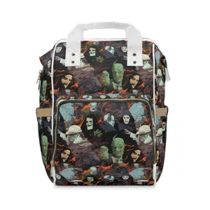 Diaper Bag - Spooky Monsters Anime Alpha