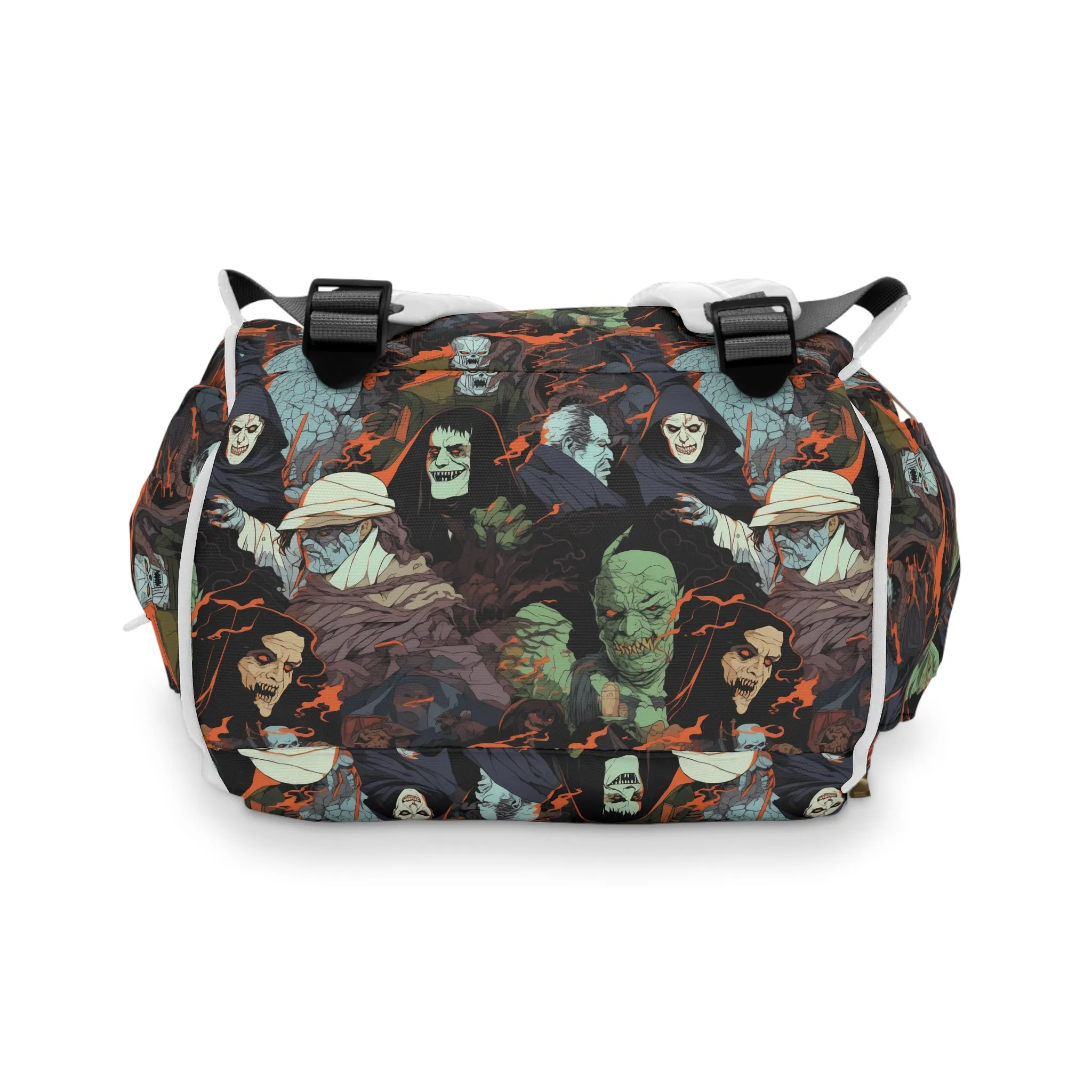 Diaper Bag - Spooky Monsters Anime Alpha