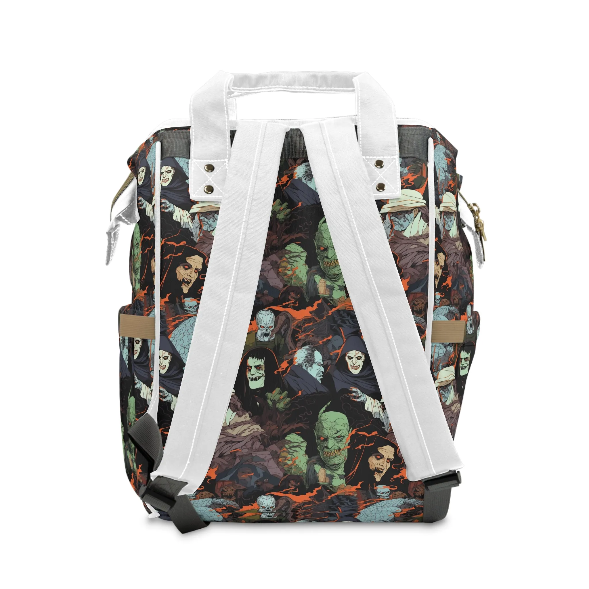 Diaper Bag - Spooky Monsters Anime Alpha