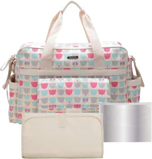 Diaper Bag Tote Bags for Girl, Large Capacity, Stylish and Durable