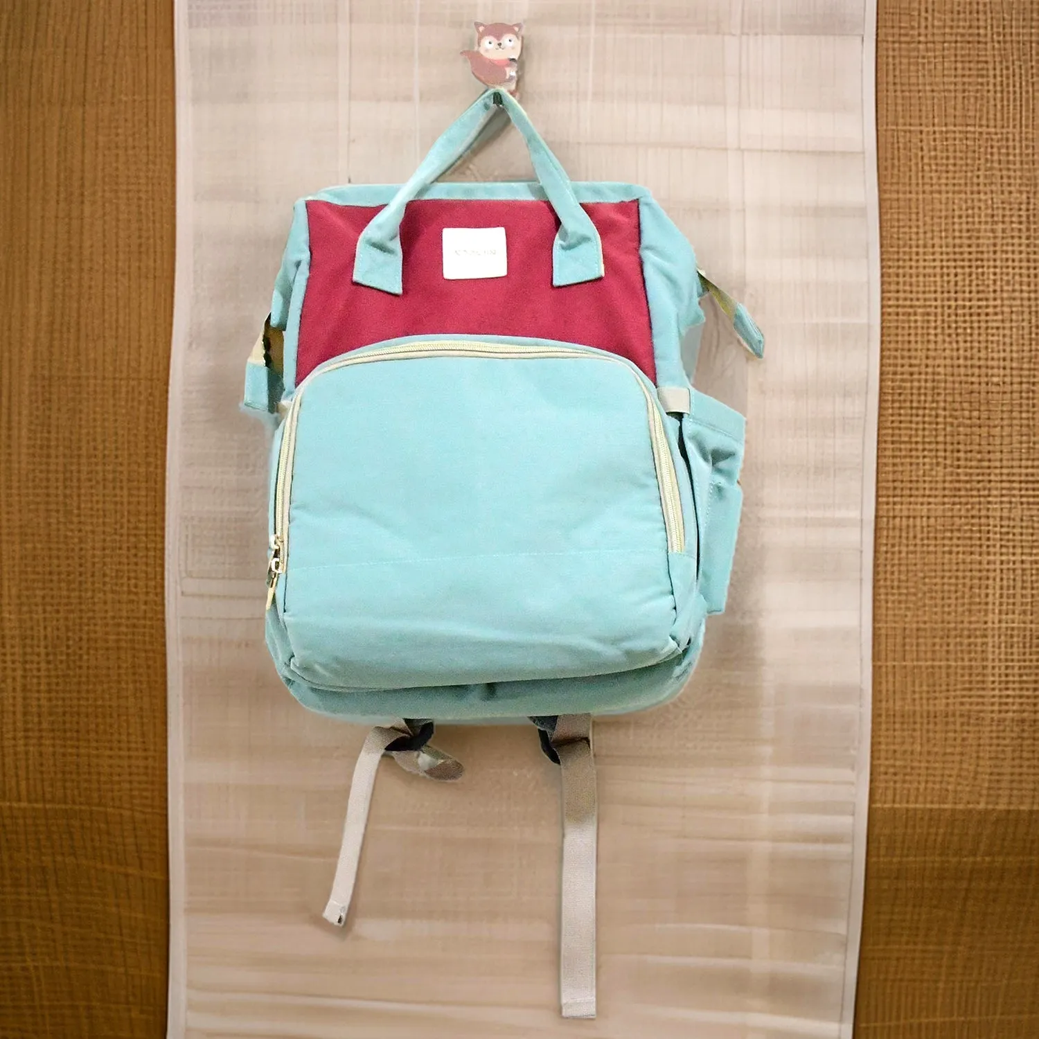 Diaper Mom's Multipurpose Competitive pricing Pc / Large Bag 17 Backpack / Pocket Capacity Big) (1 Most-ordered