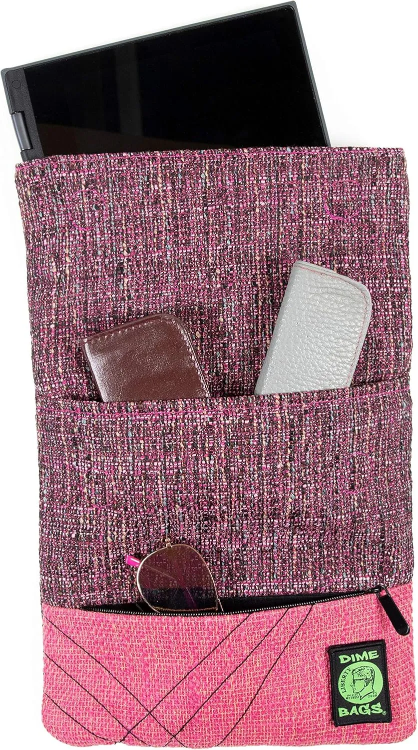 DIME BAGS Large Multi-Purpose Bag | Cross Body Hemp Purse with Adjustable Strap & Included