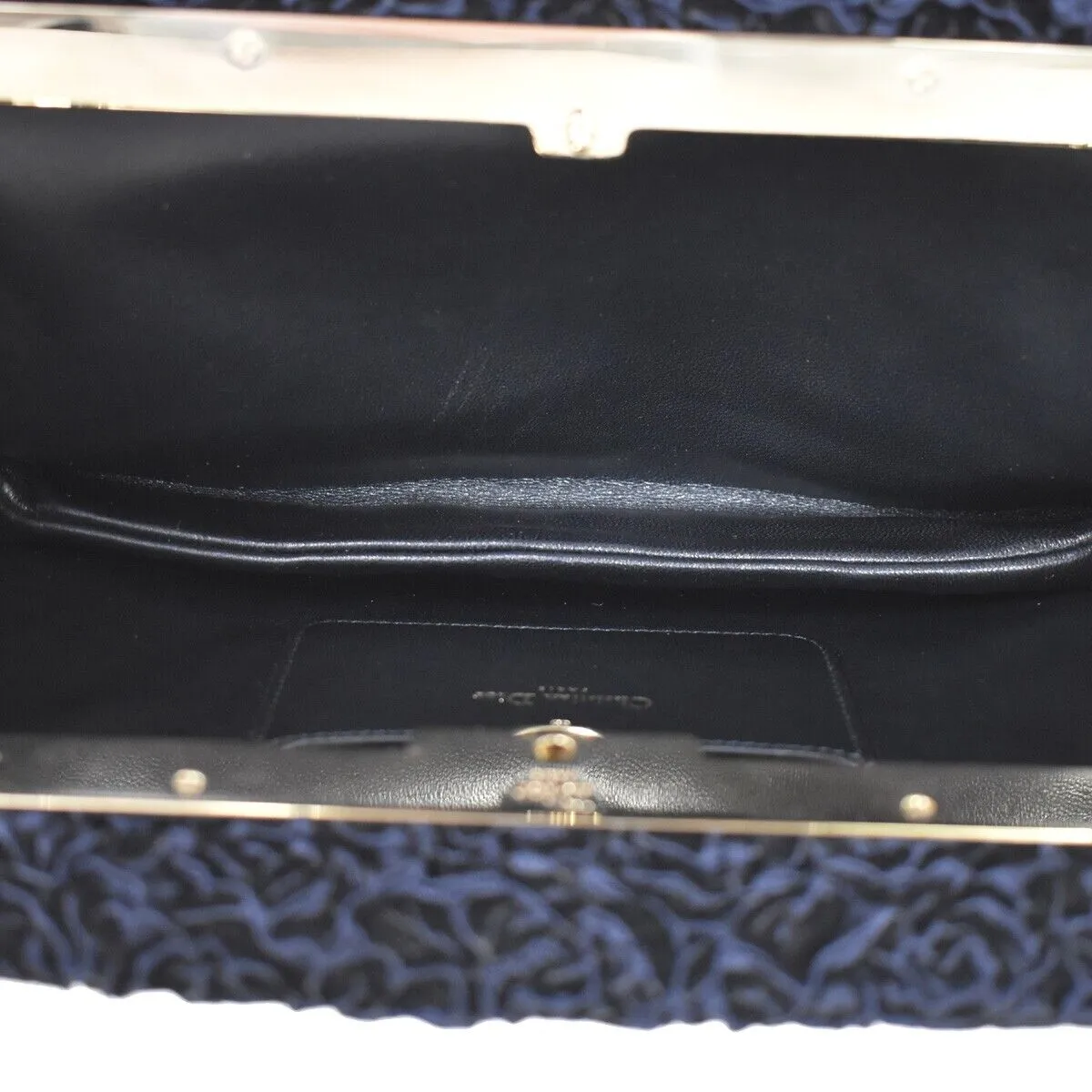 Dior  Velvet Clutch Bag