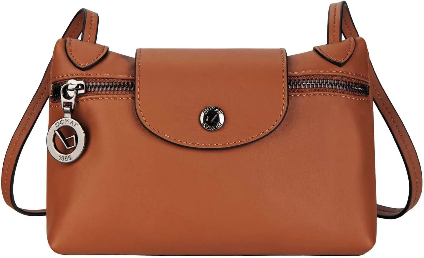 DOMAT Lightweight Crossbody Purses For Women Cute Leather Handbags With Sling Strap Shoulder Bags For Daily Use