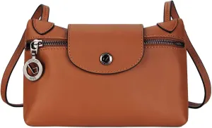 DOMAT Lightweight Crossbody Purses For Women Cute Leather Handbags With Sling Strap Shoulder Bags For Daily Use