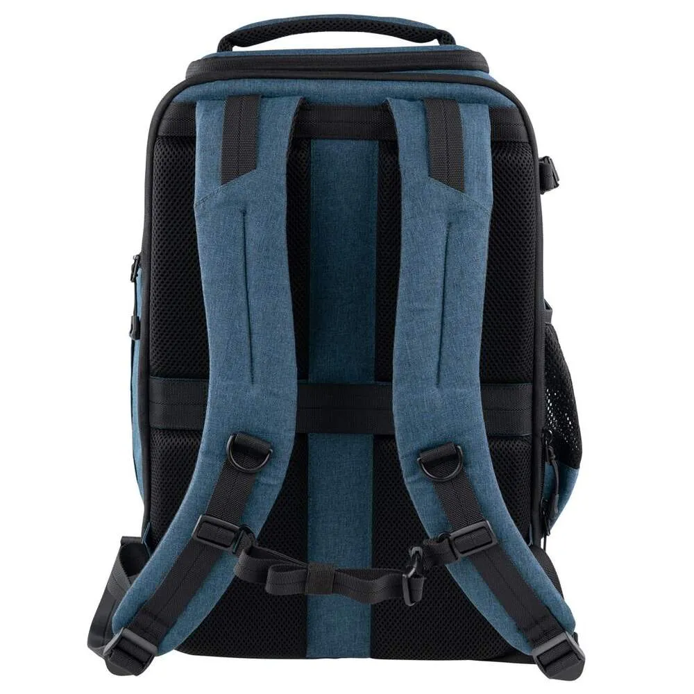 Dorr Prag Go Photo Camera Backpack 16L | Internal 28 x 13 x 45 (cm) | Laptop Pocket | Blue