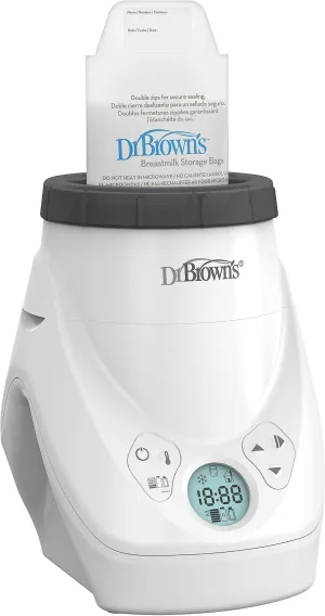 Dr. Brown's Natural Flow MilkSPA Breastmilk and Bottle Warmer with Even and Consistent Warming