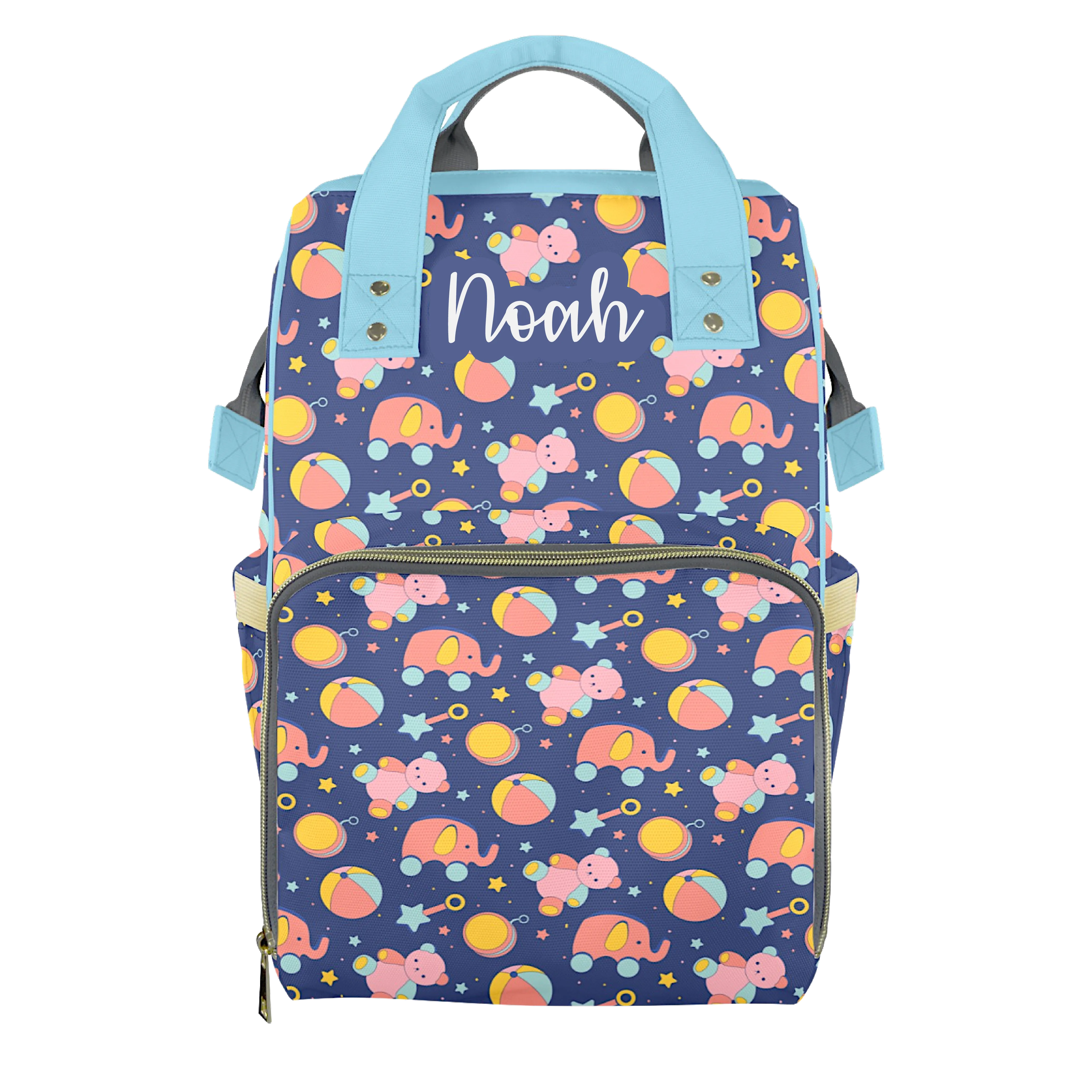 Dreamy Delights Customizable Diaper Bag