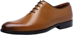Dress Shoes for Men Men's Classic Retro Oxfords Comfortable Cow Leather Business Formal Dress Shoes for Men