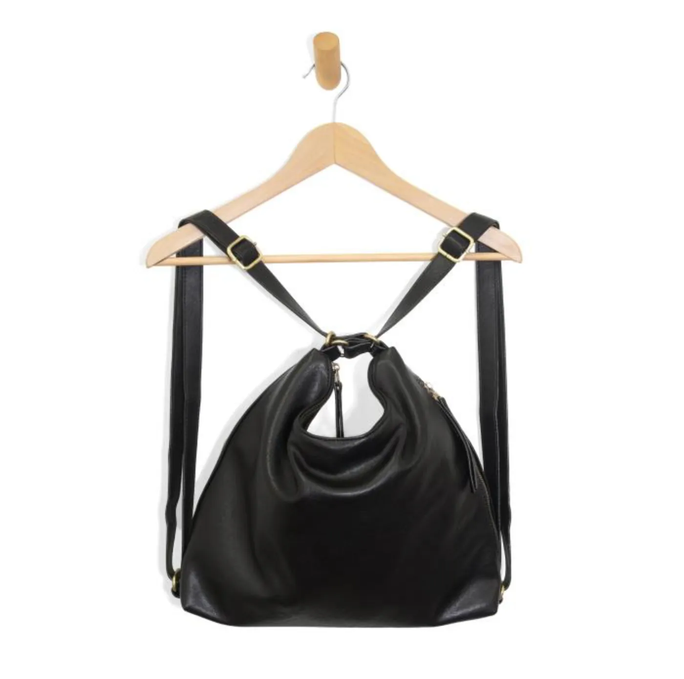 Drew Convertible Backpack - Black