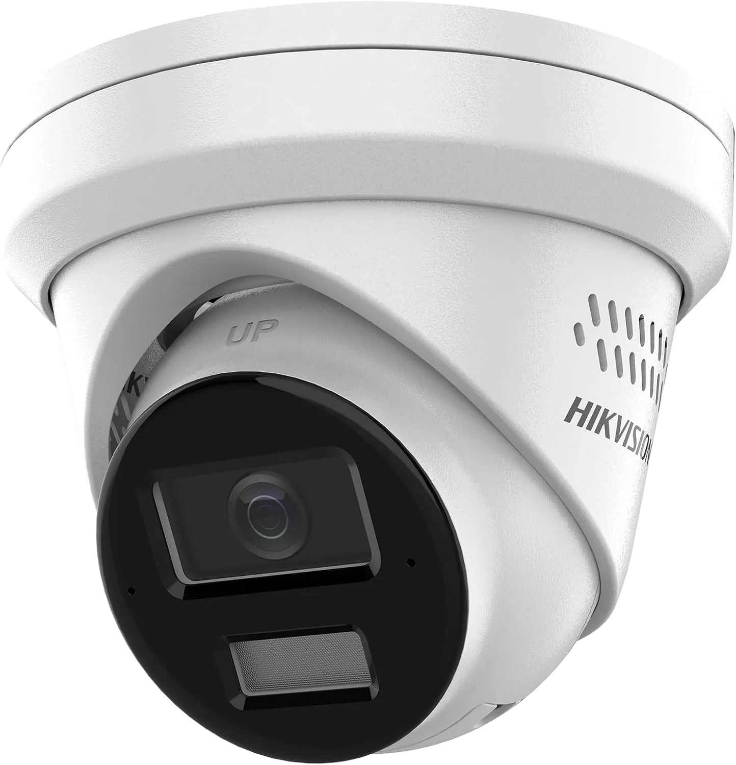 DS-2CD2383G2-LI2U/SL Hikvision IP PoE Camera 2.8mm 4K 8MP Acusense Strobe Light and Audible Warning & Smart Hybrid Light Turret Camera, H.265 , IP67, Dual-Mic (International Version)