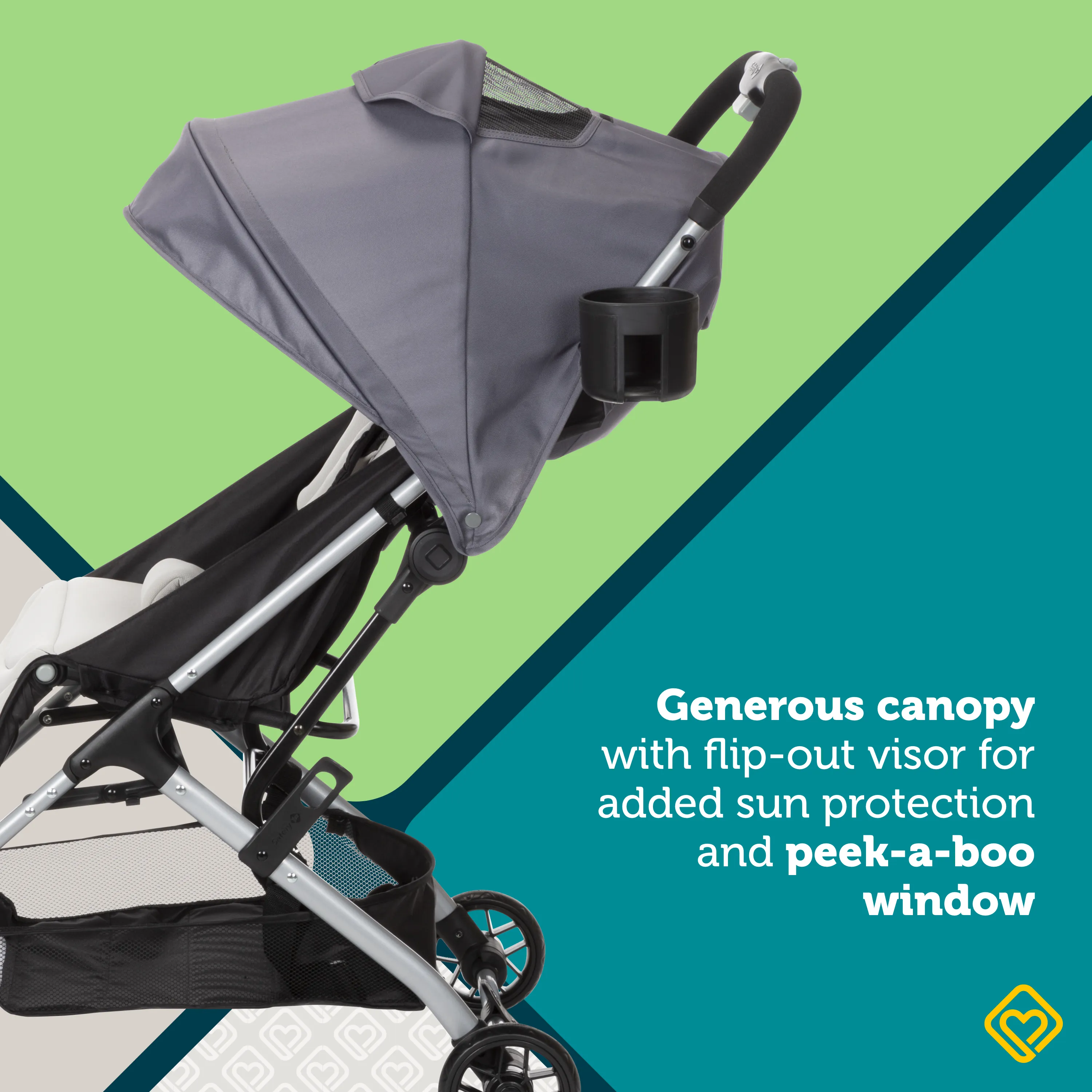 Easy-Fold Compact Stroller