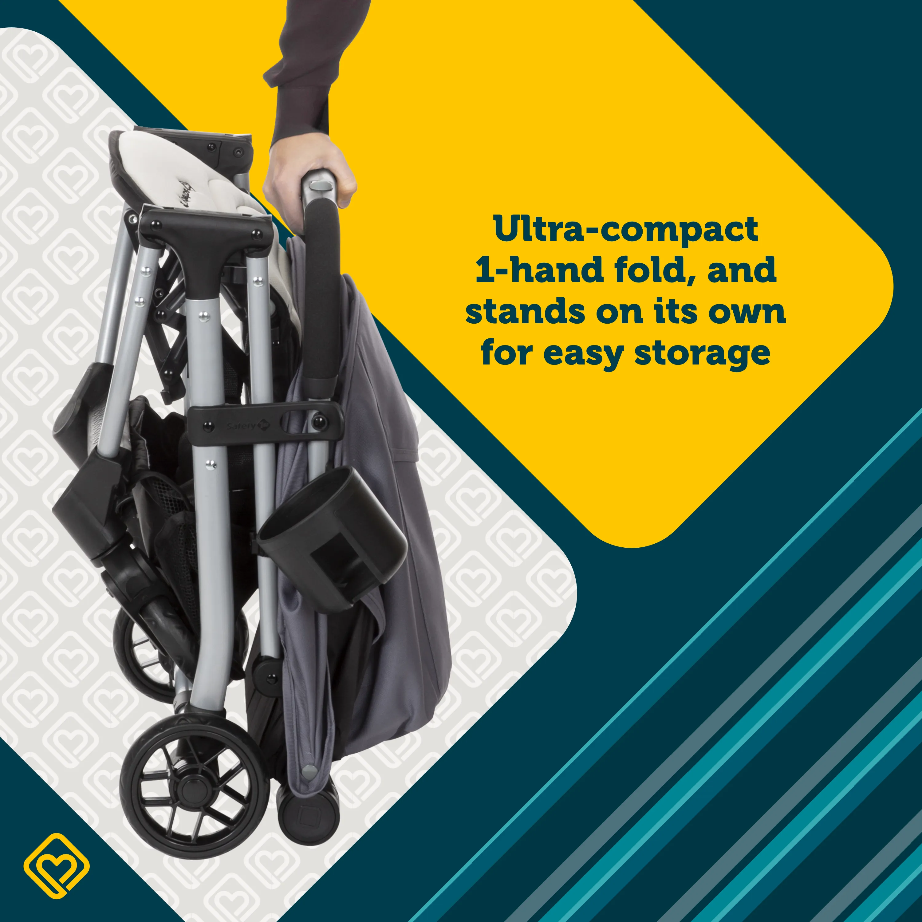 Easy-Fold Compact Stroller
