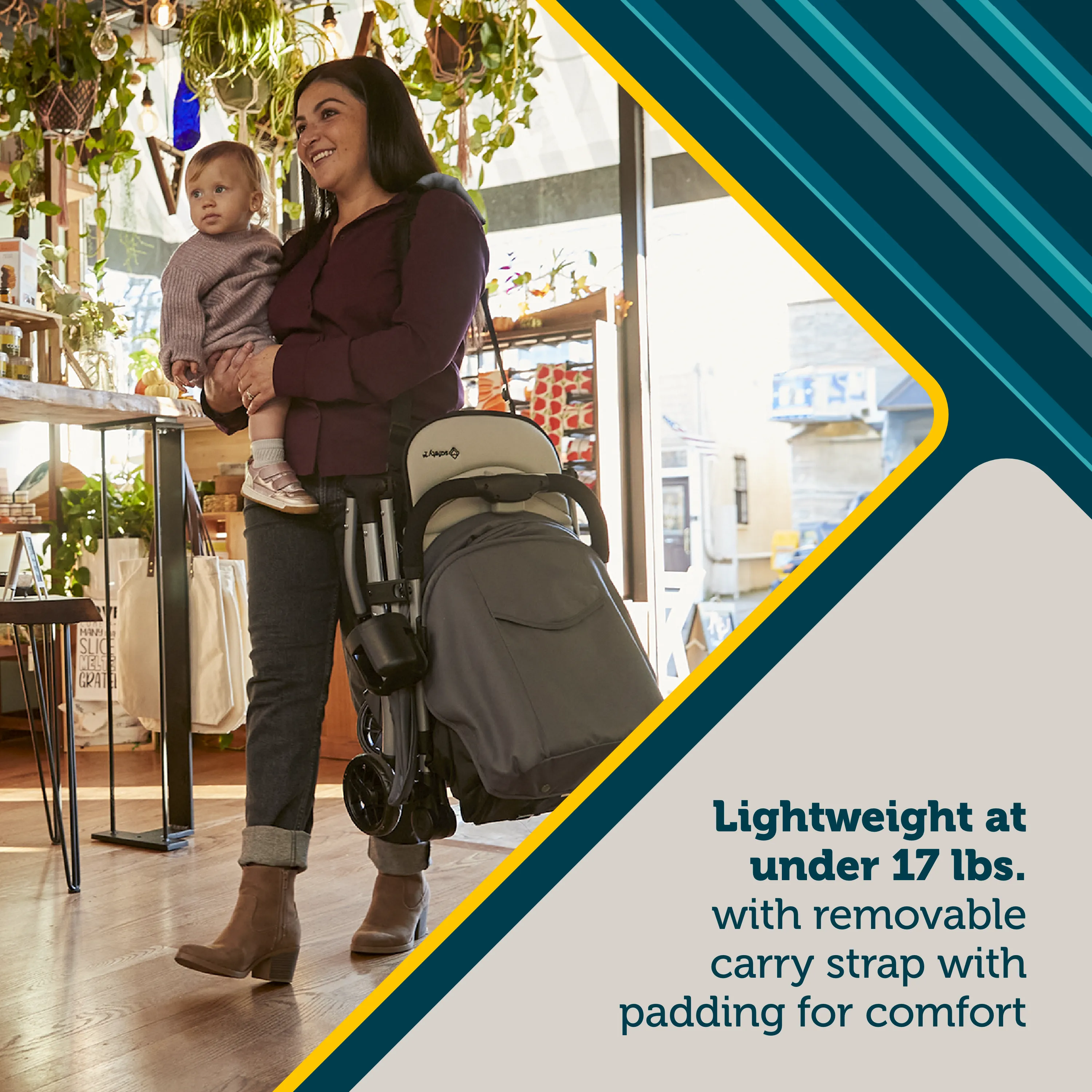 Easy-Fold Compact Stroller