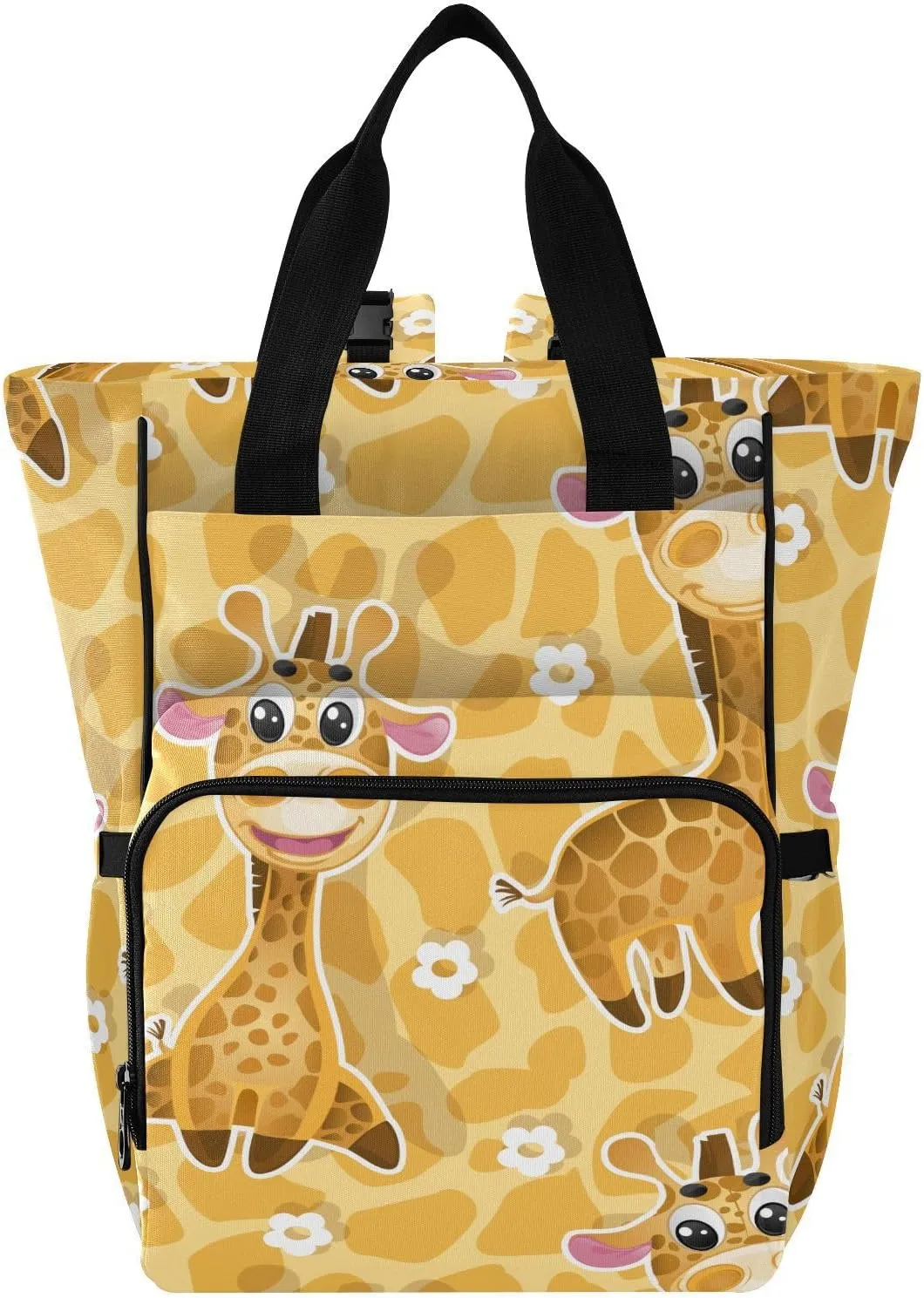 Emelivor Cartoon Giraffe Diaper Bag Backpack Large Capacity Travel Baby Bags Backpack Diaper Bags for Boy Girl Mom Dad Women