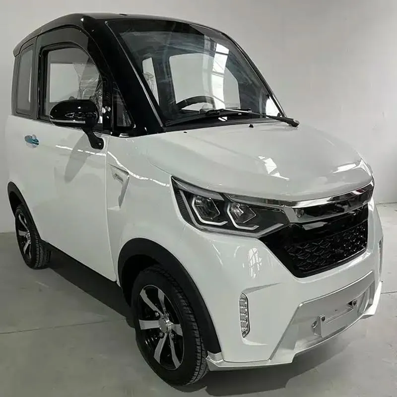 Enclosed Two-Seater Electric Mobility Scooter with 4 Wheels, 2200W Motor, 550 lb Load Capacity