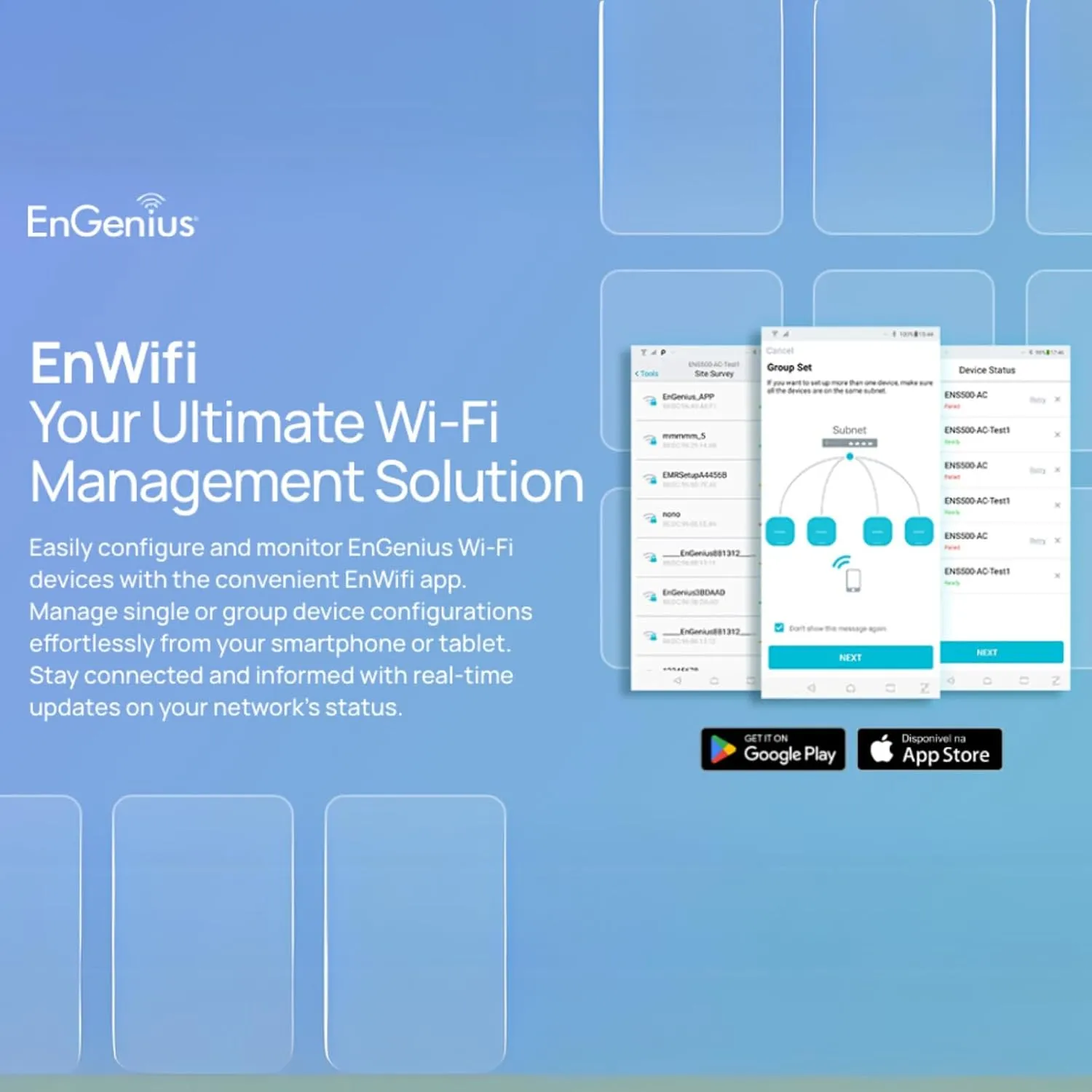 EnGenius ENH500-AX KIT 5GHz Wi-Fi 6 (802.11ax) 2x2 Outdoor Wireless Bridge, up to 1,200 Mbps, high 26 dBm Transmit Power, high gain 16 dBi Integrated Directional Antenna, IP55-rated (2-Pack)