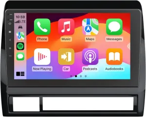 Eonon TYTACX6 Android 13 Car Stereo for Toyota Tacoma 2005-2013 | 9" IPS HD Touchscreen | Wireless CarPlay & Android Auto | Plug & Play | SI4755 Radio & TDA7388 Amplifier