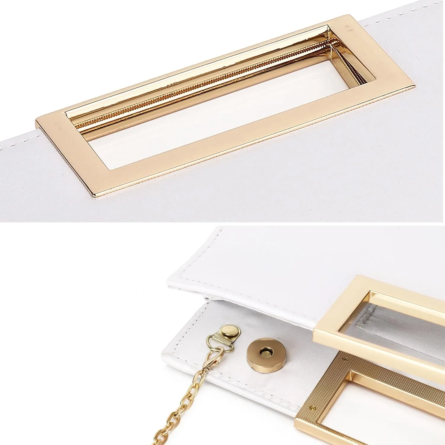 Evening Clutch Purses for Women Formal Party Clutch Bags Cocktail Prom Fashion PU Leather Shoulder Handbags