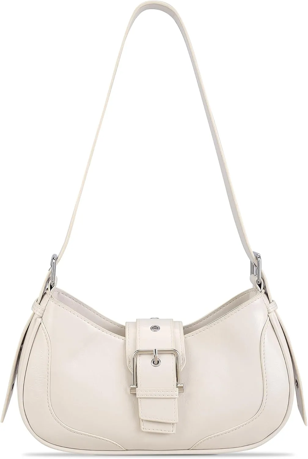 FALETO Y2K Purses for Women Casual Hobo Handbag Trendy Shoulder Bag Vegan Leather Underarm Purse