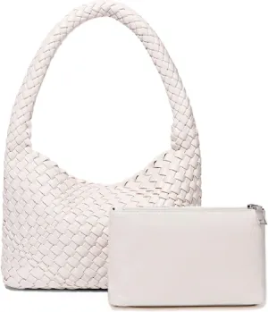 Fashion Designer Handbags and Purses, Women Shoulder Bag, Casual Hand Woven Shopping Tote Hobo, Ladies Underarm Bags