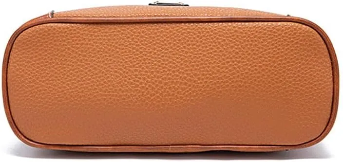 Fashion Women's Crossbody Bag Vintage Grain Texture Handbag Purse Satchel Leather Tote Bag