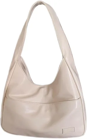 Faux Leather Tote Bag, Shoulder Bag for Women Satchel Handbag Crossbody Soft Women's Hobo Handbags