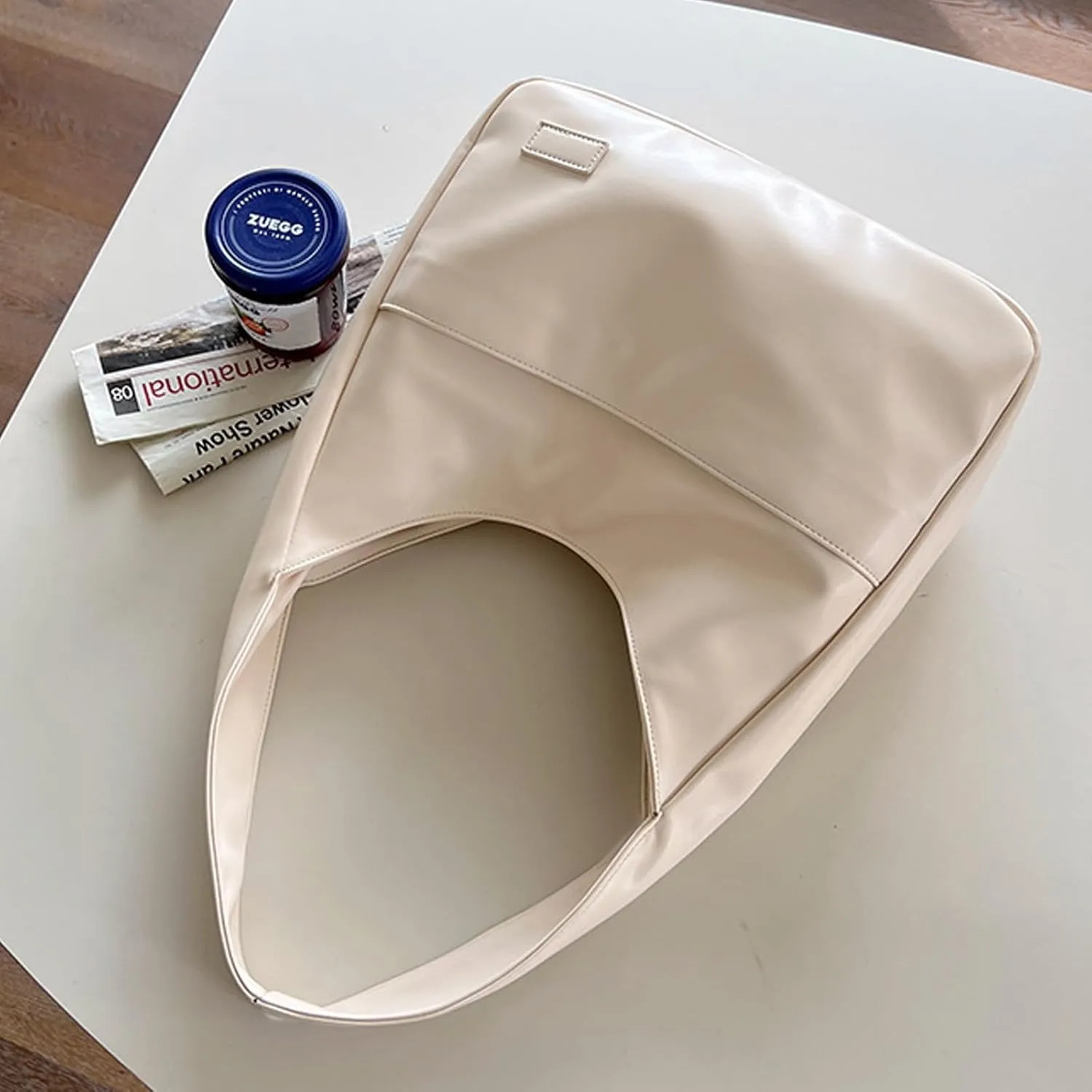 Faux Leather Tote Bag, Shoulder Bag for Women Satchel Handbag Crossbody Soft Women's Hobo Handbags