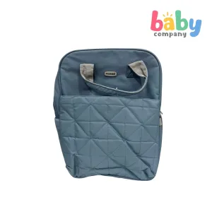 Feeme Baby Stylish Quilted Backpack - Blue