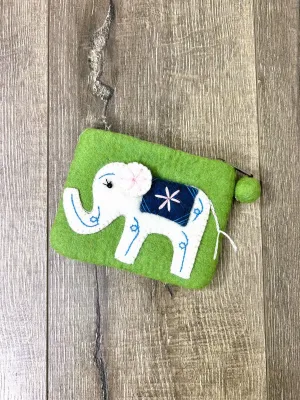 Felt Elephant Purse