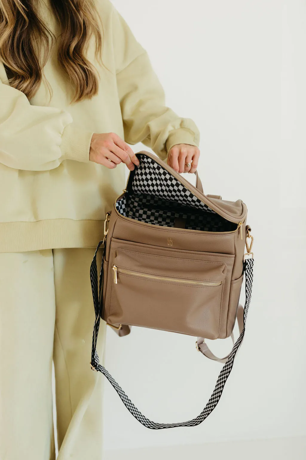 ff Diaper Bag | Taupe
