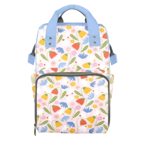 Flower Picking Customizable Diaper Bag