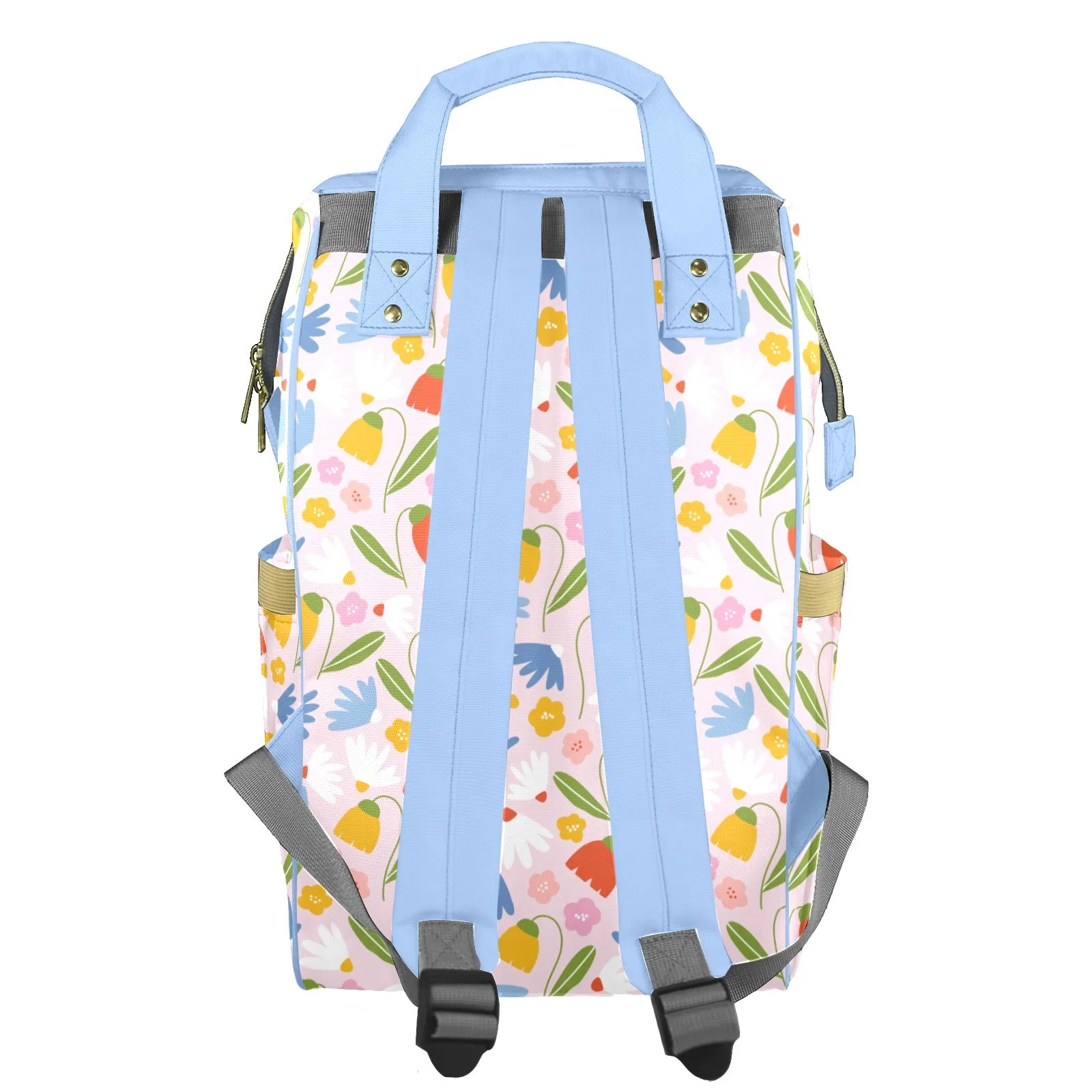 Flower Picking Customizable Diaper Bag