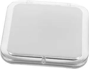Foldable Compact Purse Mirror Portable Magnification Square Mirror for Quick Touch-ups Convenient Travel Makeup Accessory Needs
