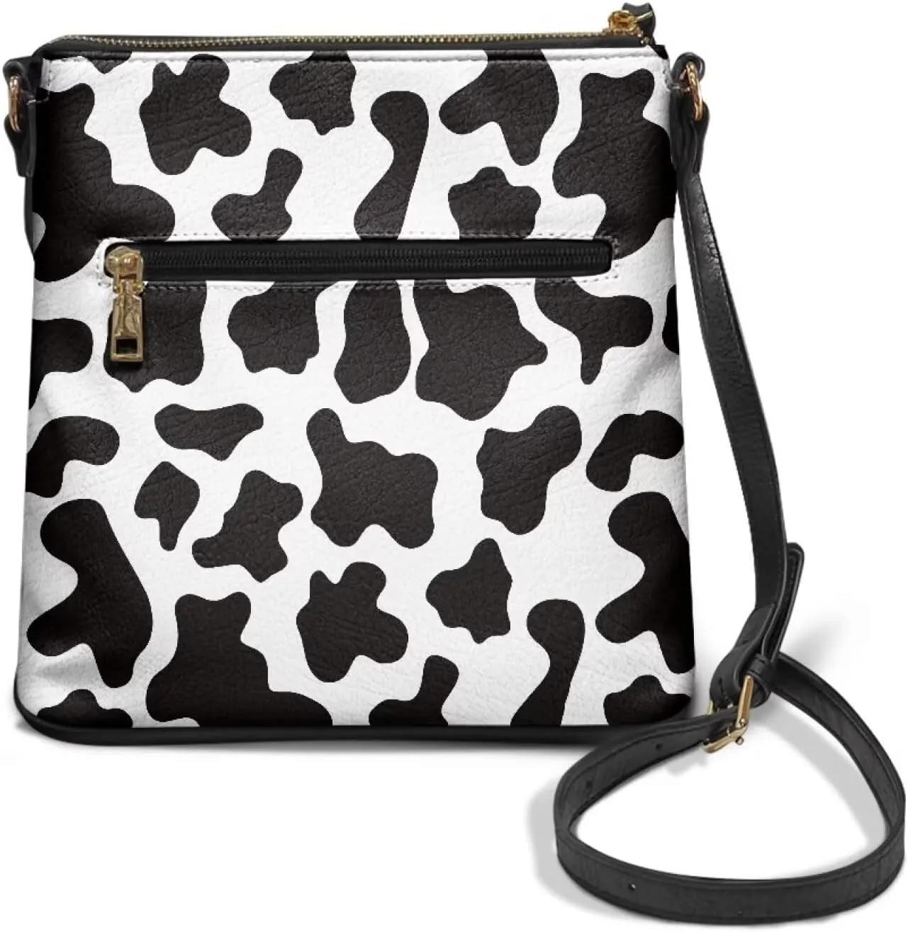 FOR U DESIGNS Leather Crossbody Bags for Women Shoulder Bags for Work Travel Sling Bag