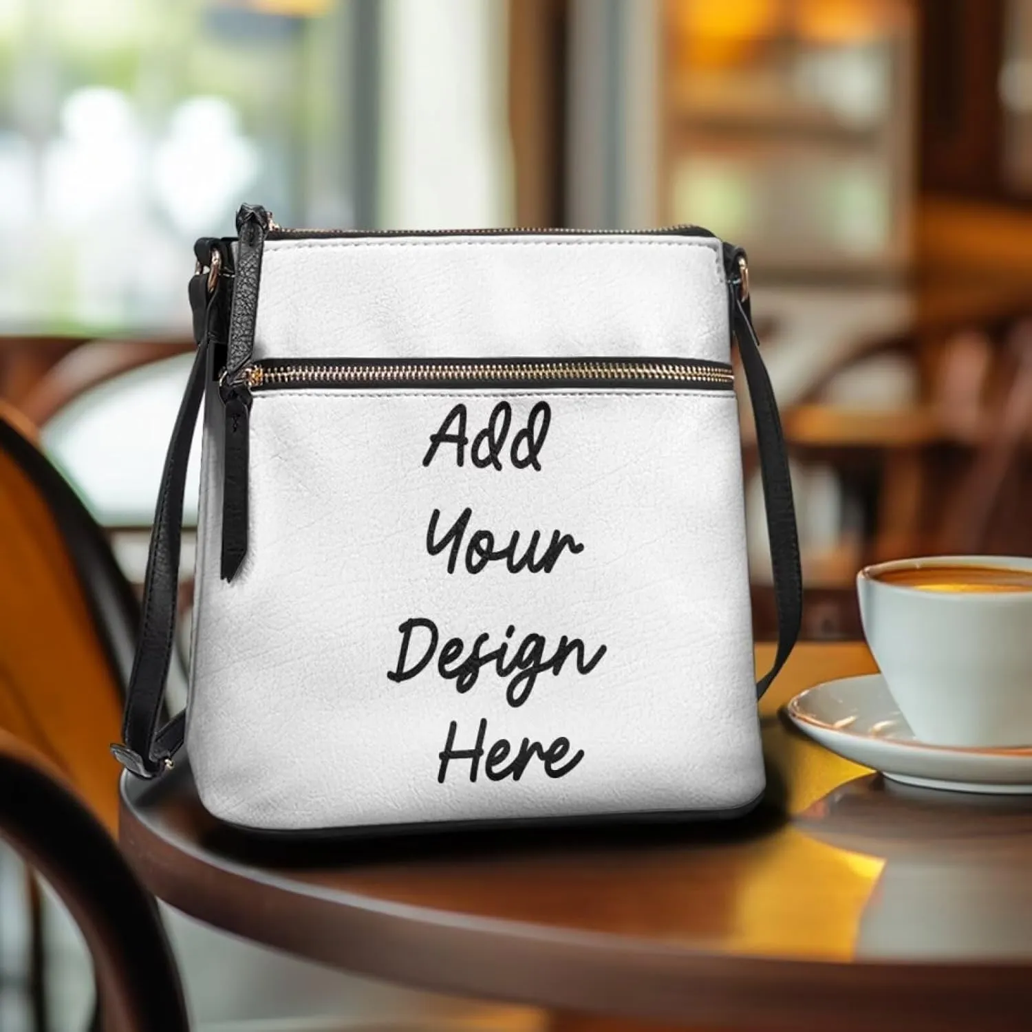 FOR U DESIGNS Leather Crossbody Bags for Women Shoulder Bags for Work Travel Sling Bag