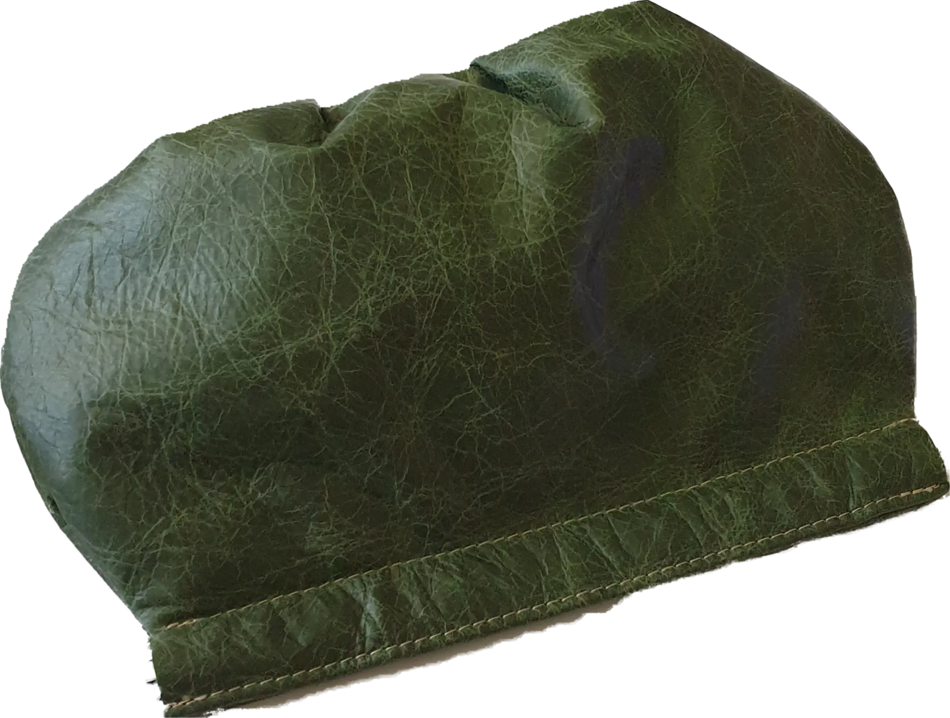 Forest Green Leather Pouch Clutch Moy Tasmania