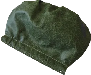 Forest Green Leather Pouch Clutch Moy Tasmania