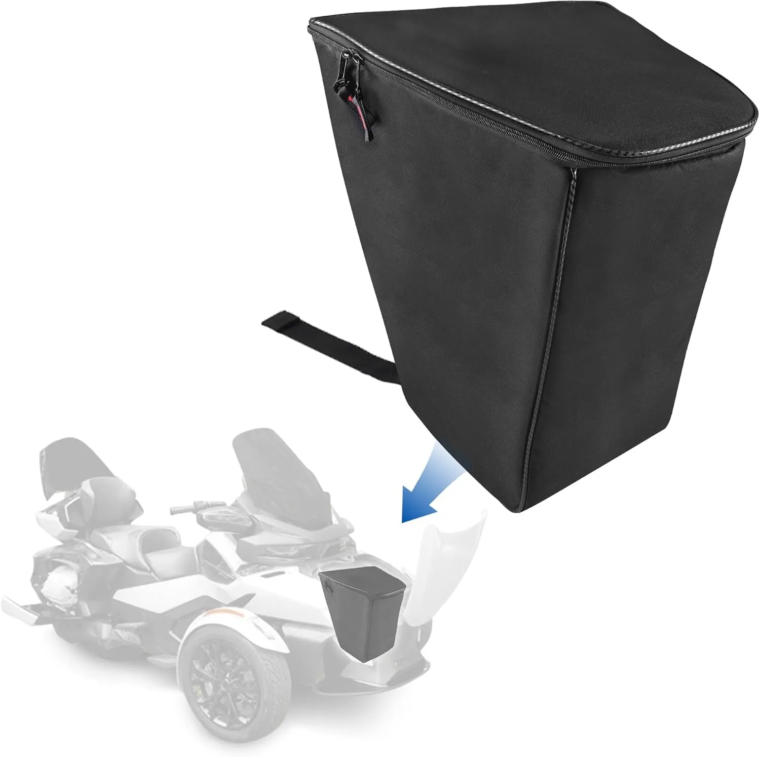 Front Trunk Bag Frunk Organizer Luggage Bags Removable Cargo Bag Trike Accessories Fit for Can Am Spyder RT RT-L RT-S (2010-2019)