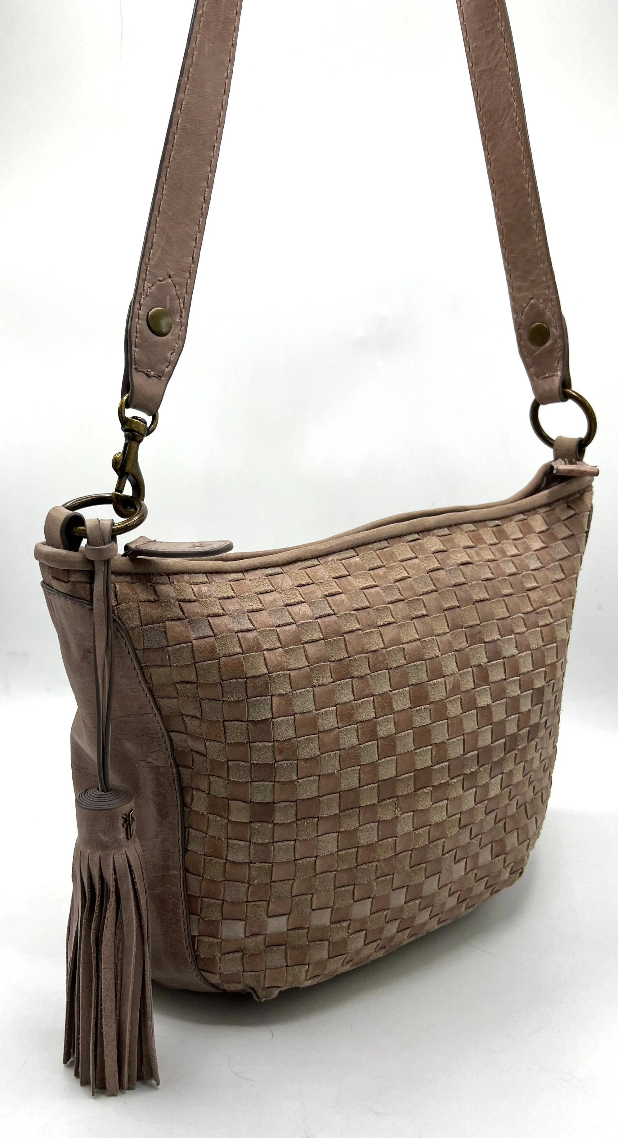 Frye Oriana Woven Hobo