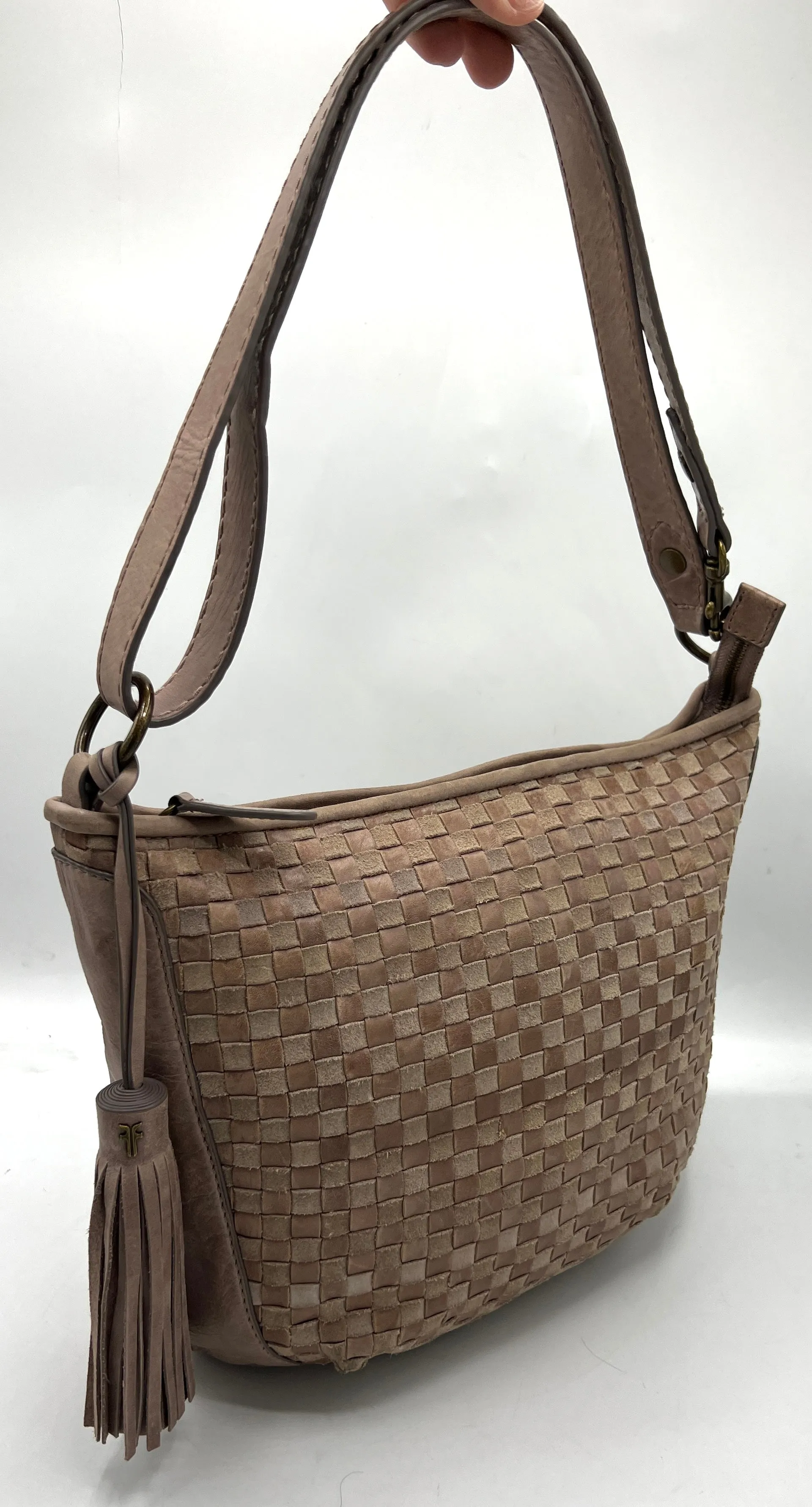 Frye Oriana Woven Hobo