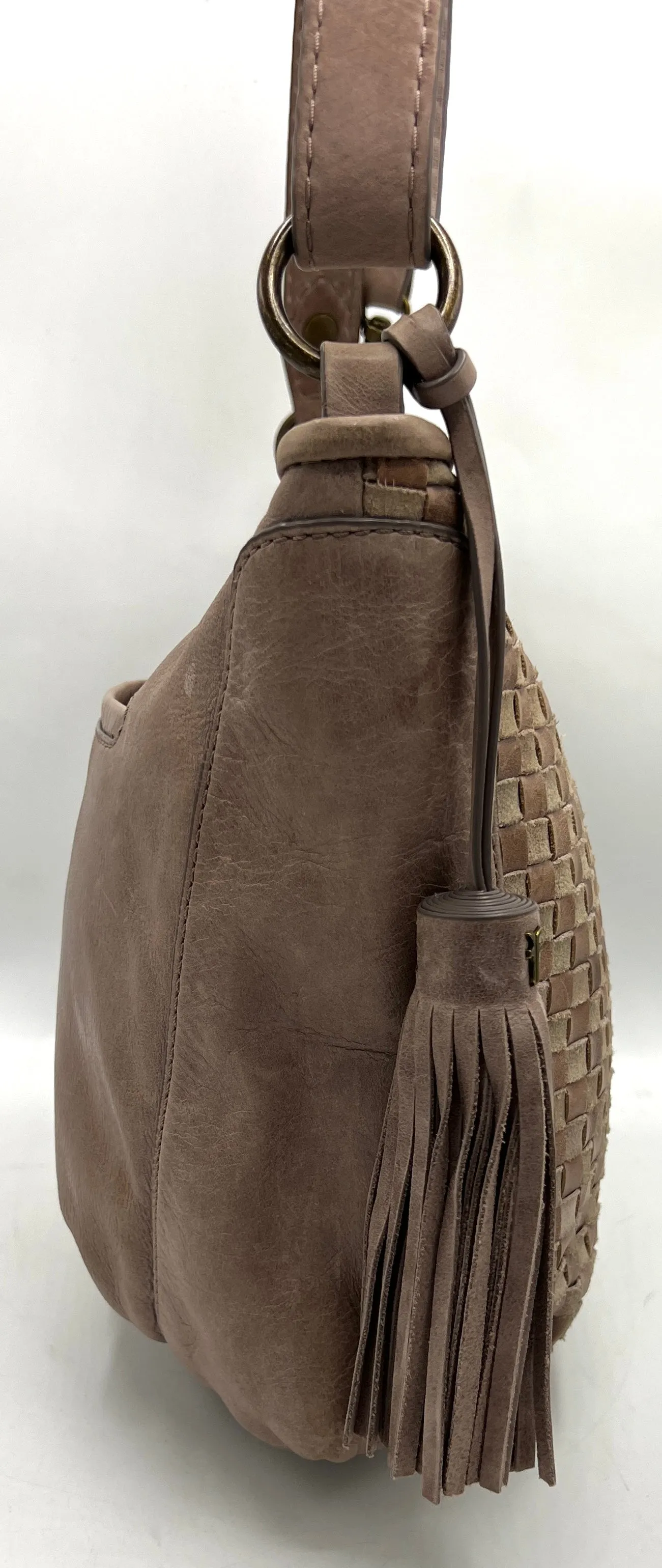 Frye Oriana Woven Hobo