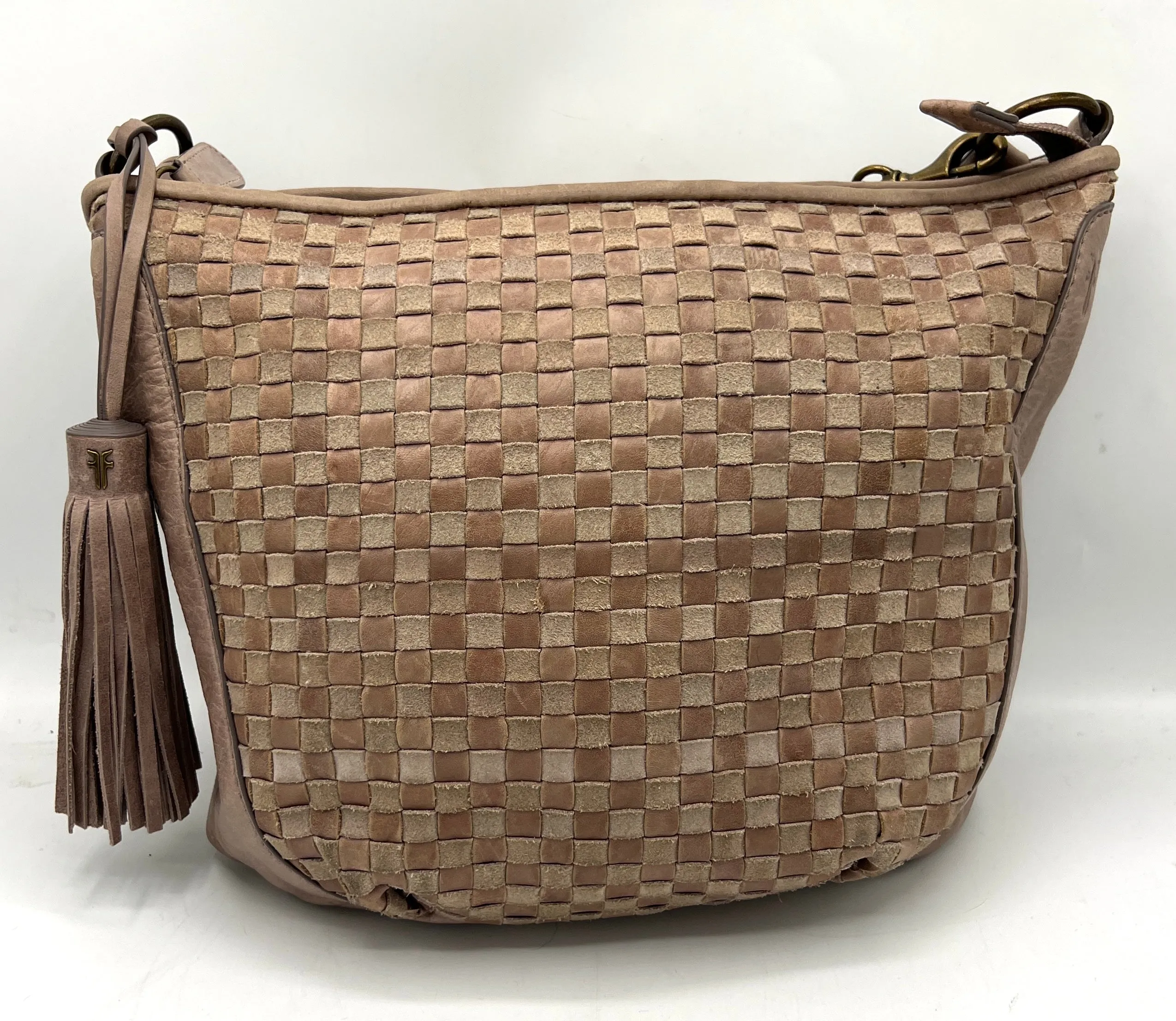 Frye Oriana Woven Hobo