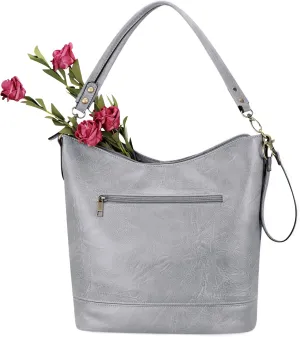FUKUYIN Tote Handbag for Women Shoulder Crossbody Bag- Soft PU Leather Hobo Bag Womens Purses - Ladies Large Crossbody Purse